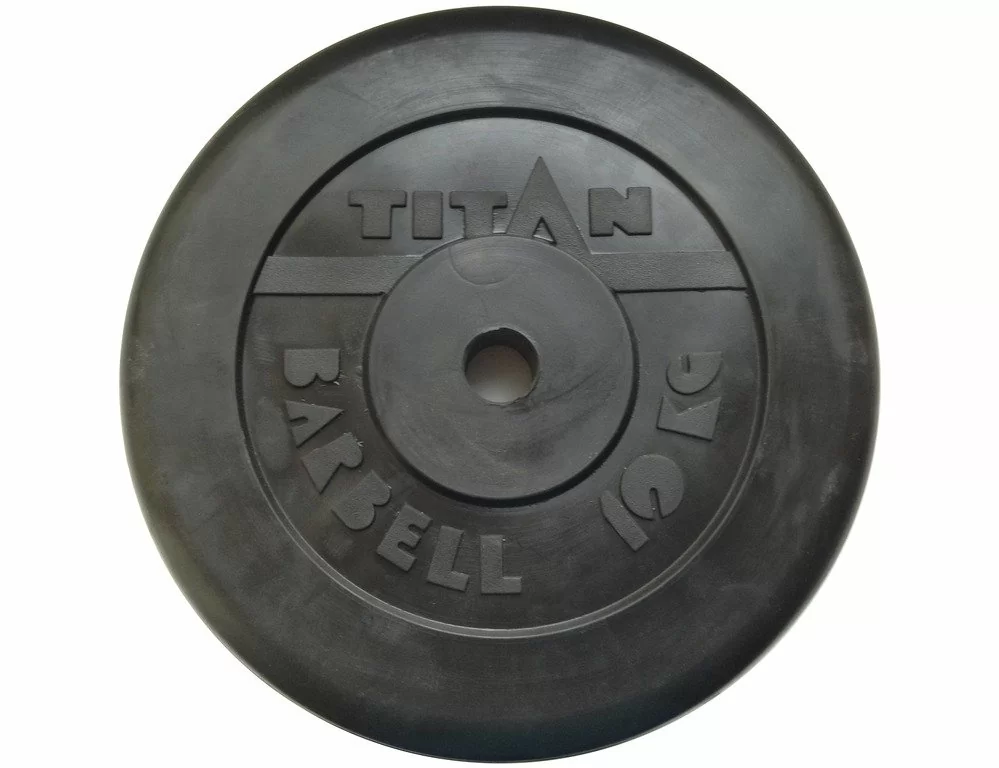 Диск обрезиненный - 10 кг D26 от магазина Супер Спорт