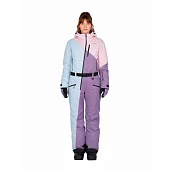 Комбинезон Rosomaha женский Иня утепленный голубой, лиловый Комбинезон Rosomaha женский Иня утепленный голубой, лиловый от магазина Супер Спорт